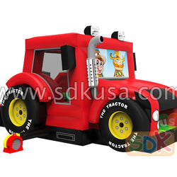 GB-399 Tractor bounce house combo