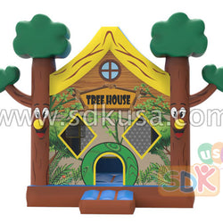 GB-409 Tree house jumping castle