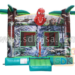 Dinosaur bounce house
