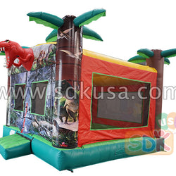 Dinosaur bounce house