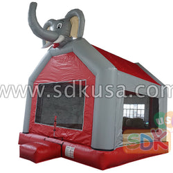 GB-463 Elephant bounce house