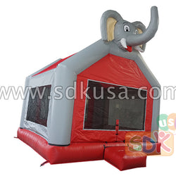 GB-463 Elephant bounce house