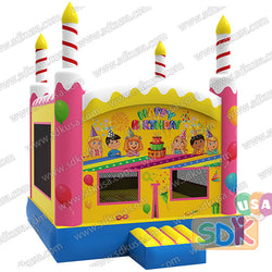 GB-473  Birthday cake bouncer