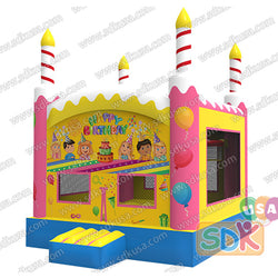 GB-473  Birthday cake bouncer