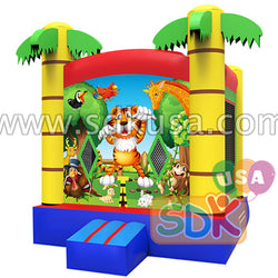 GB-099 Safari bounce house