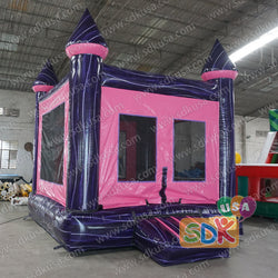 GC-033 Purple marble bounce house