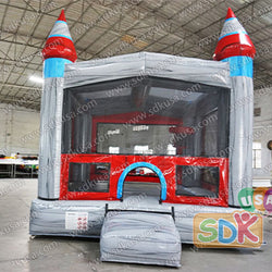 GC-102 Grey marble bounce house