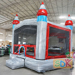 GC-102 Grey marble bounce house