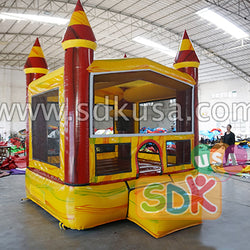 GC-171B  Mini bounce house with basketball hoop