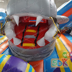 GF-130  Under the sea playgroud with moving shark mouth