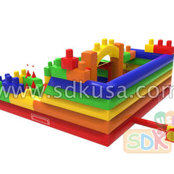 Building blocks playground with softplay--- GF-160