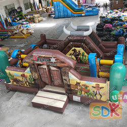 GF-093  Western cowboy funland