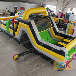GO-019 Inflatable ninja warrior course