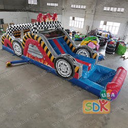 GO-022  Racecar obstacle couse