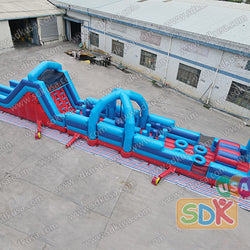 GO-036 70ft Inflatable Obstacle Course