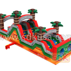 Jungle obstacle course