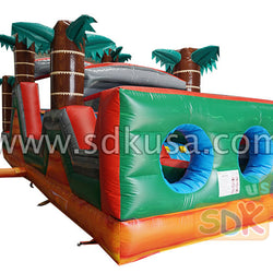 GO-144 Jungle obstacle course