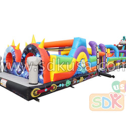 Alien big obstacle course