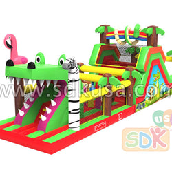 Jungle obstacle course