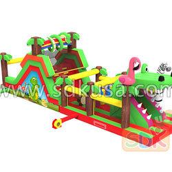 Jungle obstacle course