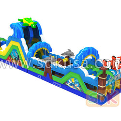 Ocean obstacle course