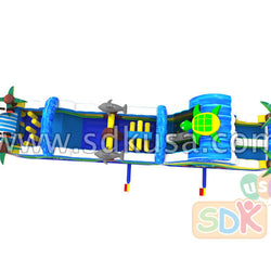 Ocean obstacle course