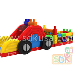 GO-190 Building blocks obstacle course