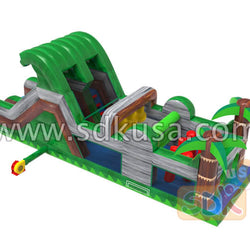 GO-192 Tropical Rapids Obstacle Course