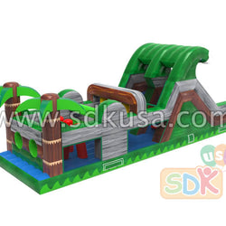 GO-192 Tropical Rapids Obstacle Course