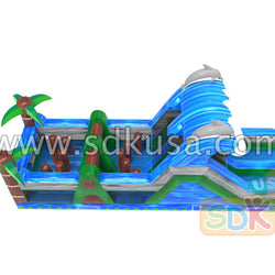 GO-193 Dolphin obstacle course