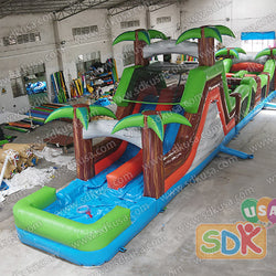 GO-195  Jungle obstacle course