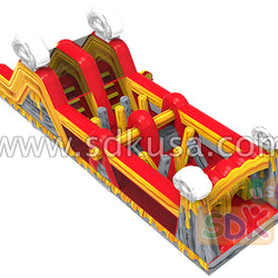 GO-201 Volcano obstacle course