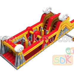 GO-201 Volcano obstacle course