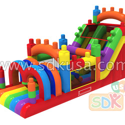 GO-203 Building blocks obstacle course