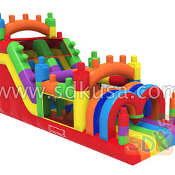 GO-203 Building blocks obstacle course
