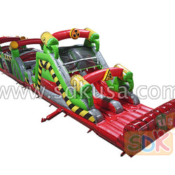 GO-204 Toxic nuclear obstacle course with detachable pool and stopper
