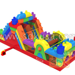 GO-205 Building blocks obstacle course