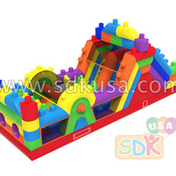 GO-205 Building blocks obstacle course