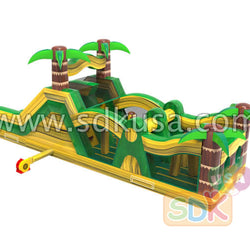 GO-207 Palm trees obstacle course