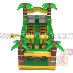 GO-207 Palm trees obstacle course