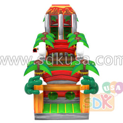 GO-208 Volcano obstacle course