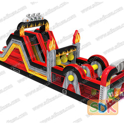 GO-007  Racing car obstacle course