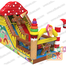GS-270 Inflatable candy slide