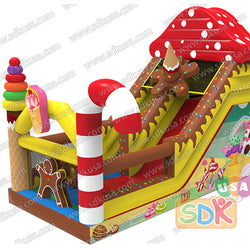 GS-270 Inflatable candy slide