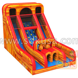 GS-271 Inflatable lava dual slide