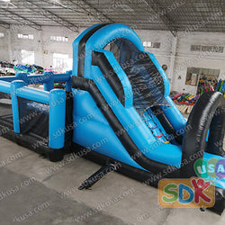 GSP-051 Blue and black freefall jump