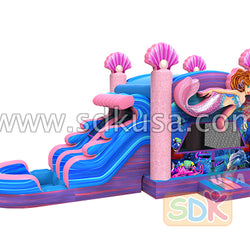 GWC-024 3D mermaid inflatable combo