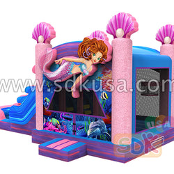 GWC-024 3D mermaid inflatable combo