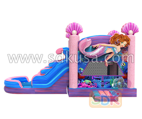 GWC-024 3D mermaid inflatable combo - SDKUSA