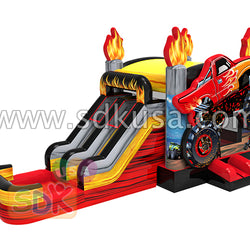 GWC-044 Monster Truck Dual Lane Wet/Dry Combo